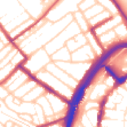 Daytime road noise heatmap for E11 1AP