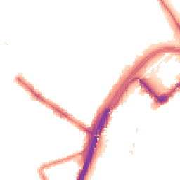 Night-time road noise heatmap for E11 1AT