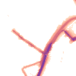 Night-time road noise heatmap for E11 1BB