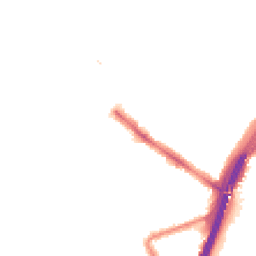 Night-time road noise heatmap for E11 1BL