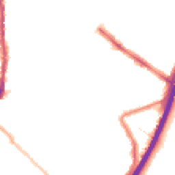 Night-time road noise heatmap for E11 1DL