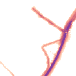 Night-time road noise heatmap for E11 1DN