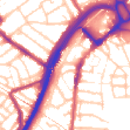 Daytime road noise heatmap for E11 1HG