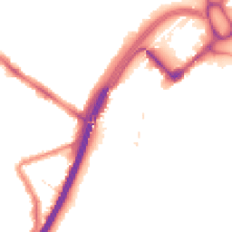 Night-time road noise heatmap for E11 1HG