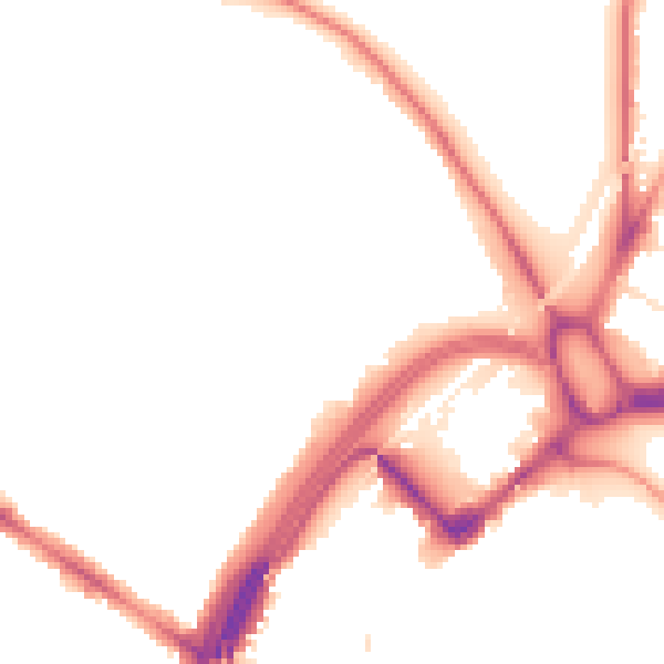 Night-time road noise heatmap for E11 1LP
