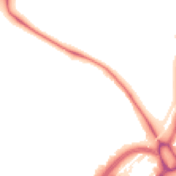 Night-time road noise heatmap for E11 1LU