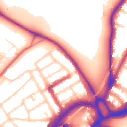 Daytime road noise heatmap for E11 1LX