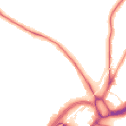 Night-time road noise heatmap for E11 1LX