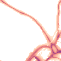 Night-time road noise heatmap for E11 1NA