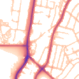 Daytime road noise heatmap for E11 1PF