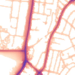 Daytime road noise heatmap for E11 1PG