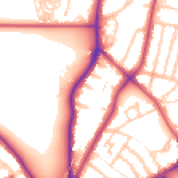 Daytime road noise heatmap for E11 1PY