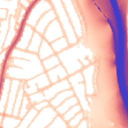 Daytime road noise heatmap for E11 2DD