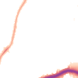 Night-time road noise heatmap for E11 2DR