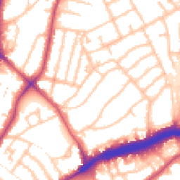 Daytime road noise heatmap for E11 2EW