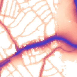 Daytime road noise heatmap for E11 2HX