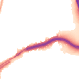 Night-time road noise heatmap for E11 2HX