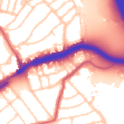Daytime road noise heatmap for E11 2JE