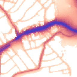 Daytime road noise heatmap for E11 2JR
