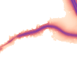 Night-time road noise heatmap for E11 2JS