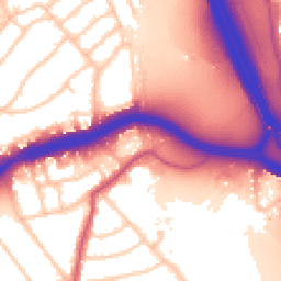 Daytime road noise heatmap for E11 2LD