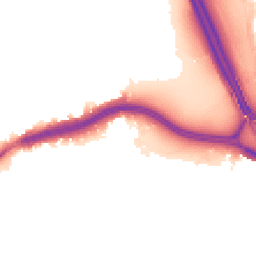 Night-time road noise heatmap for E11 2LD