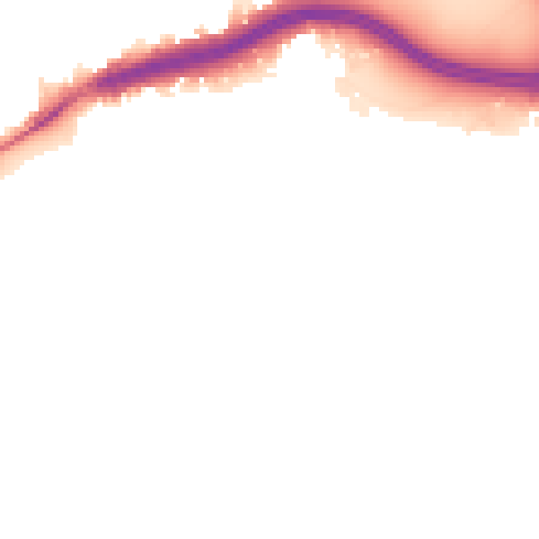 Night-time road noise heatmap for E11 2LY