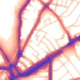 Daytime road noise heatmap for E11 2RE