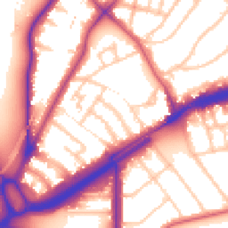 Daytime road noise heatmap for E11 2RG