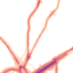 Night-time road noise heatmap for E11 2SG