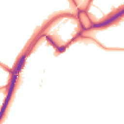 Night-time road noise heatmap for E11 3AD