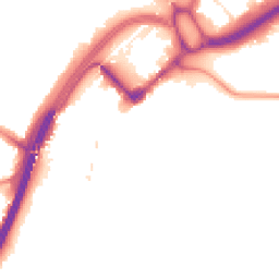 Night-time road noise heatmap for E11 3AF