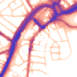 Daytime road noise heatmap for E11 3AQ