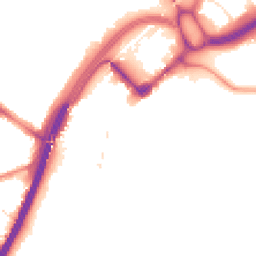 Night-time road noise heatmap for E11 3AQ