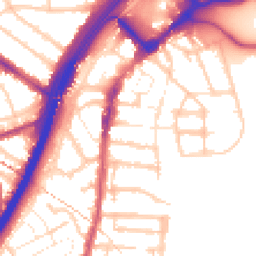 Daytime road noise heatmap for E11 3DQ