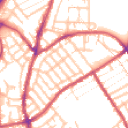 Daytime road noise heatmap for E11 3LH