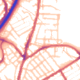 Daytime road noise heatmap for E11 3PF