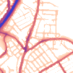 Daytime road noise heatmap for E11 3PH