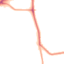 Night-time road noise heatmap for E11 3QN