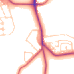 Daytime road noise heatmap for E11 3RH