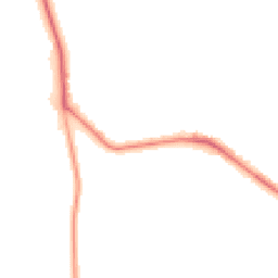 Night-time road noise heatmap for E11 3RT