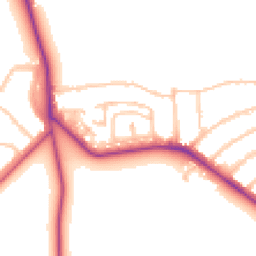 Daytime road noise heatmap for E11 3RY