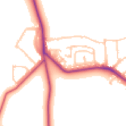 Daytime road noise heatmap for E11 3RZ
