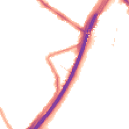 Night-time road noise heatmap for E11 4AB