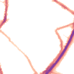 Night-time road noise heatmap for E11 4BL