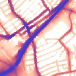 Daytime road noise heatmap for E11 4ER