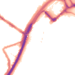 Night-time road noise heatmap for E11 4QP
