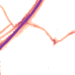 Night-time road noise heatmap for E11 4YB