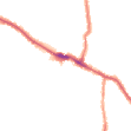 Night-time road noise heatmap for E13 0AE