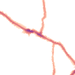 Night-time road noise heatmap for E13 0AG